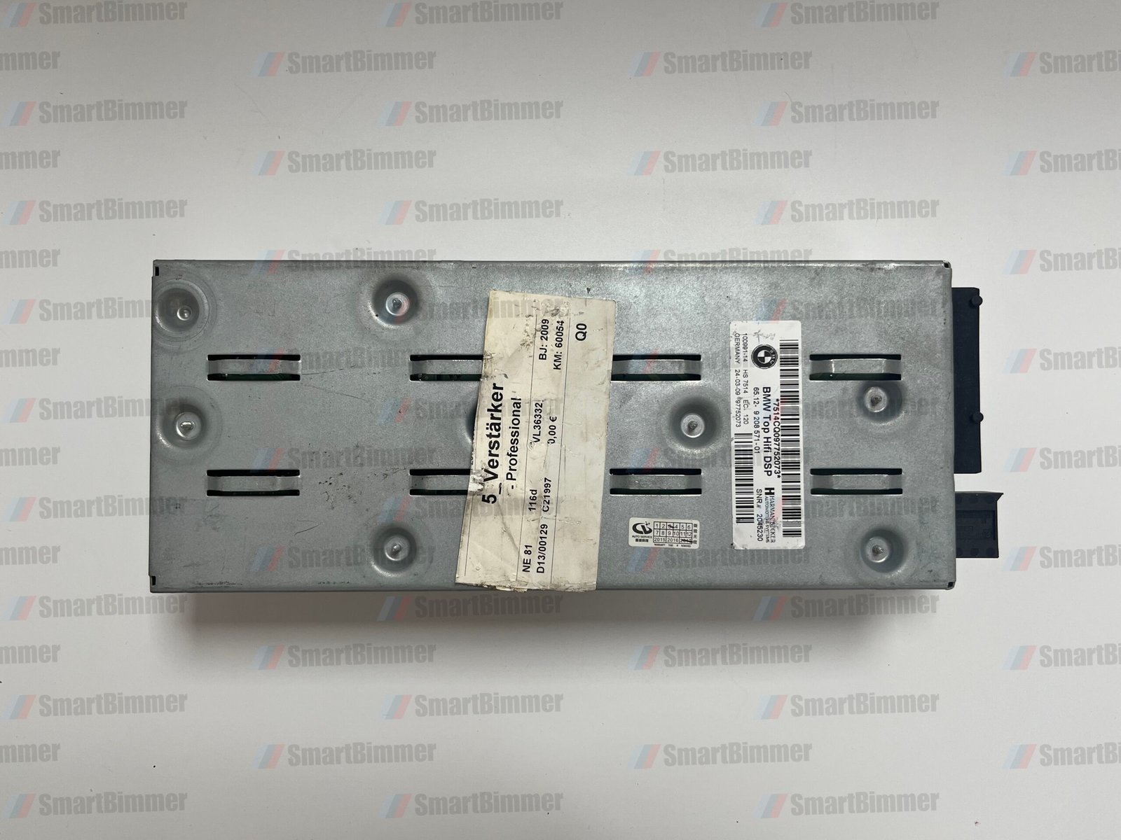 Harman Decker Top Hifi DSP Audio System Amplifier 65129208571 for BMW