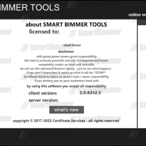BMW Self-Coding and Programming SmartBimmer Master Tool